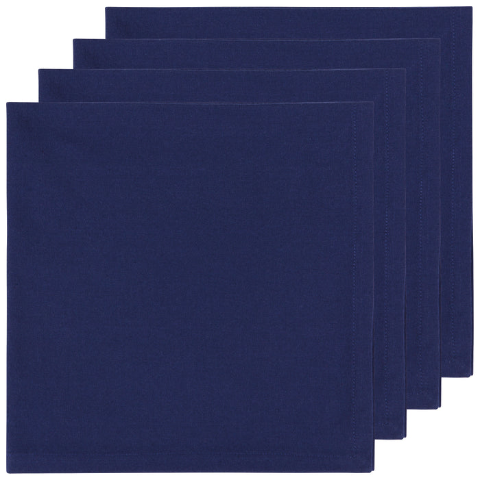 Danica Now Designs Spectrum Cloth Napkins Set of 4, Indigo Blue