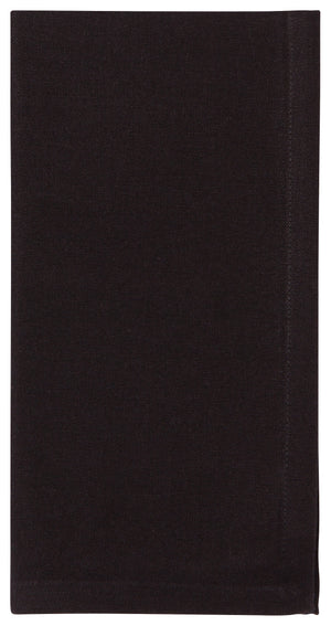 Danica Now Designs Spectrum Cloth Napkins Set of 4, Black