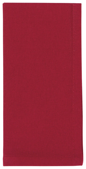 Danica Now Designs Spectrum Cloth Napkins Set of 4, Carmine Red