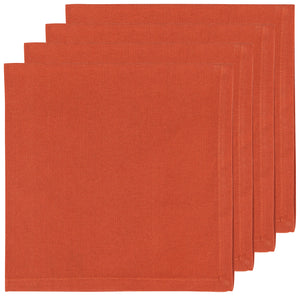 Danica Now Designs Spectrum Cloth Napkins Set of 4, Rust