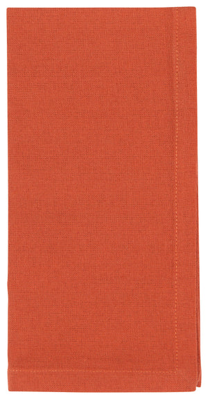 Danica Now Designs Spectrum Cloth Napkins Set of 4, Rust