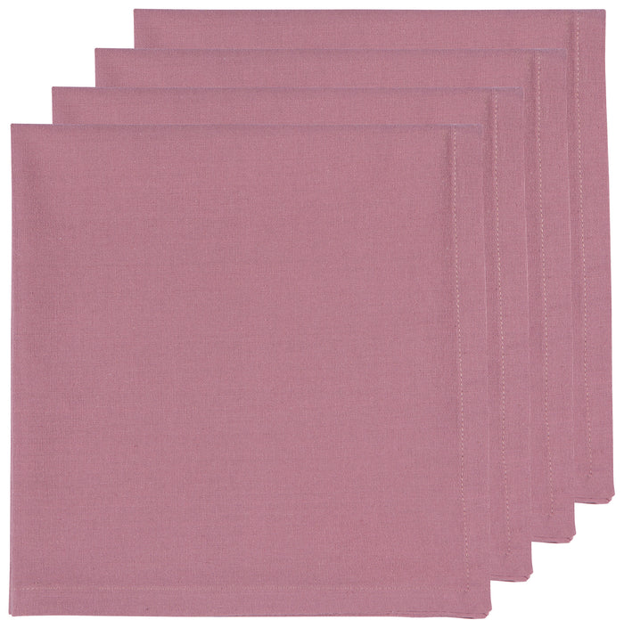 Danica Now Designs Spectrum Cloth Napkins Set of 4, Mauve
