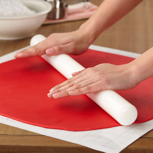 Wilton Large Fondant Roller with Guide Rings, 20 Inch