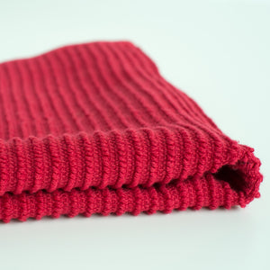 Danica Now Designs Ripple Dishcloth Set of 2, Red