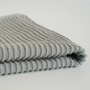 Danica Now Designs Ripple Dishcloth Set of 2, London Grey
