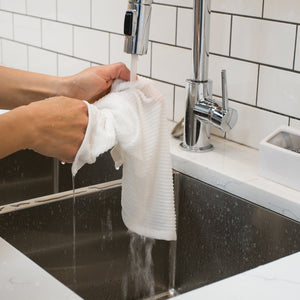 Danica Now Designs Ripple Dishcloth Set of 2, White