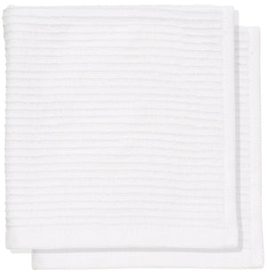 Danica Now Designs Ripple Dishcloth Set of 2, White