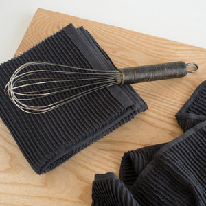 Danica Now Designs Ripple Tea Towel, Black