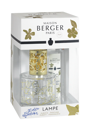 Maison Berger Lamp Gift Set, Pure Lolita Lempicka Transparent Lamp + 250ml Lolita Lempicka