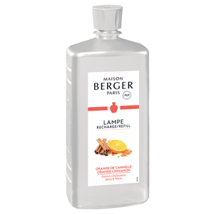 Maison Berger Lamp Fragrance Refill 1L, Orange Cinnamon