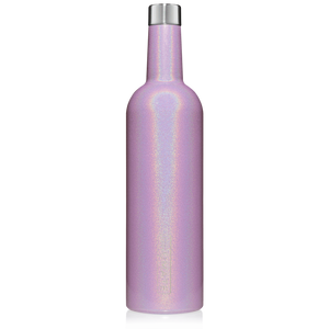 BruMate Winesulator Wine Canteen 25oz, Glitter Violet