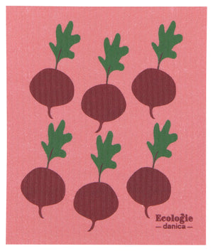 Danica Ecologie Swedish Dishcloth, Radishes