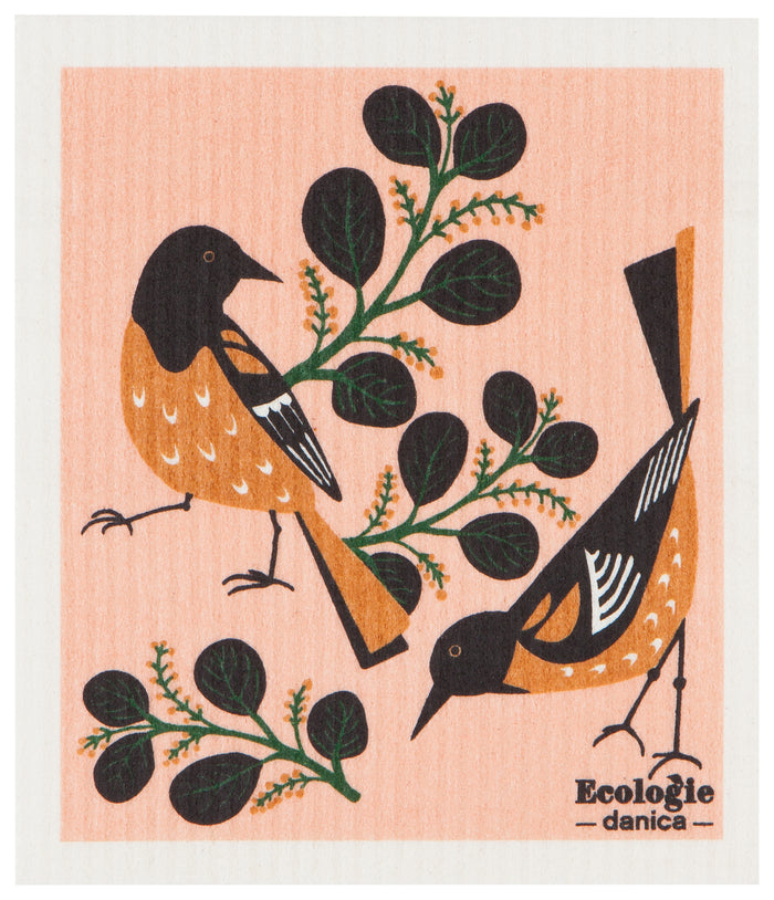 Danica Ecologie Swedish Dishcloth, Orioles