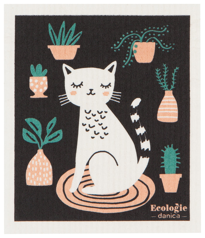 Danica Ecologie Swedish Dishcloth, Cat Nap