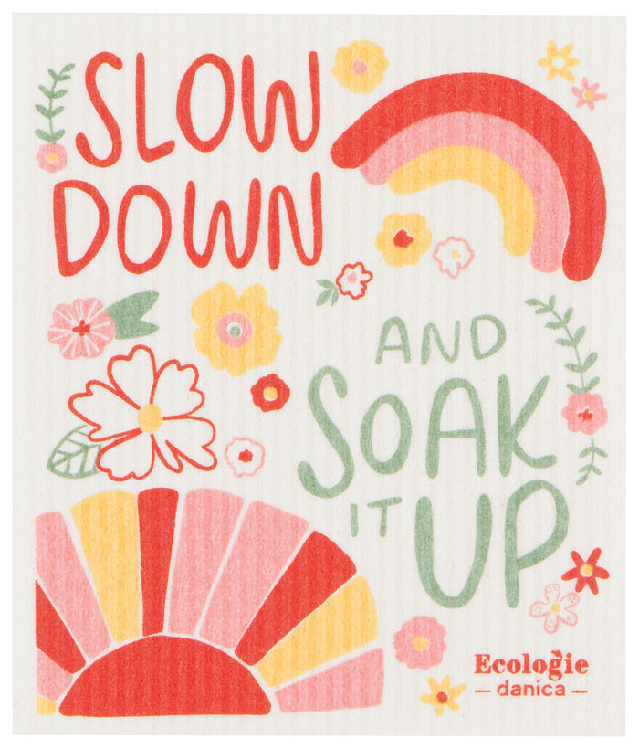 Danica Ecologie Swedish Dishcloth, Slow Down