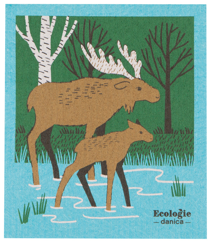 Danica Ecologie Swedish Dishcloth, Moose Lake