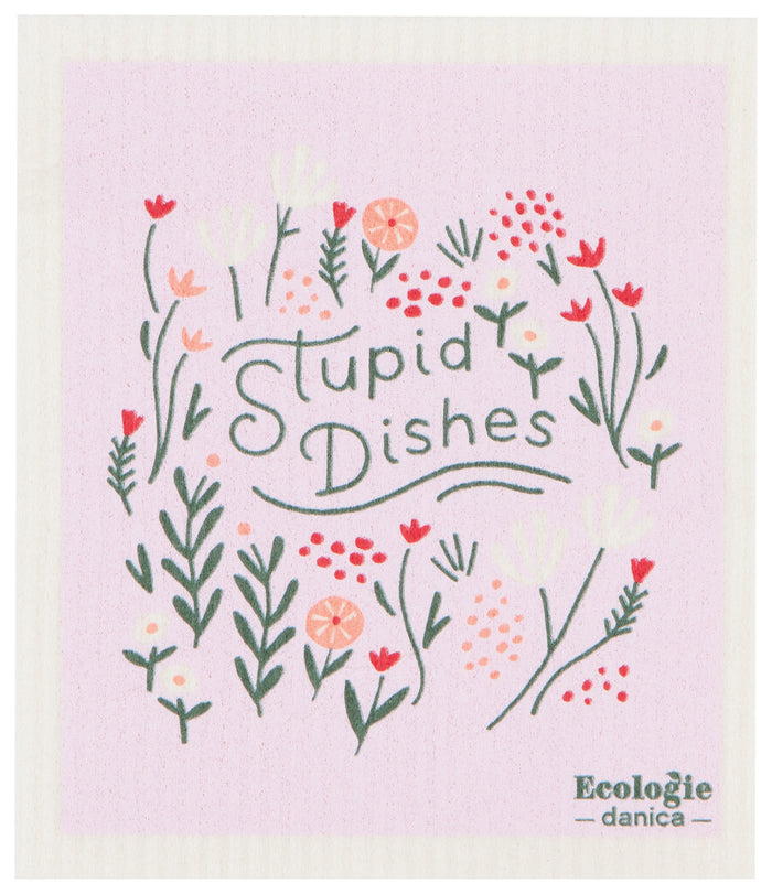 Danica Ecologie Swedish Dishcloth, Stupid Dishes