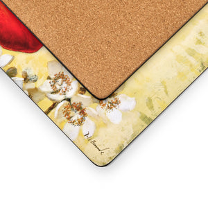 Pimpernel Poppy De Villeneuve Placemats Set of 4