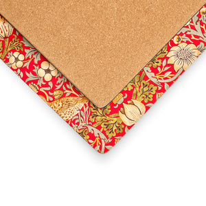 Pimpernel Morris & Co Strawberry Thief Red Placemats Set of 4