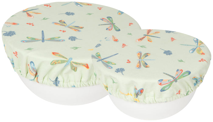 Danica Now Designs 'Save It' Bowl Covers Set of 2, Dragonfly