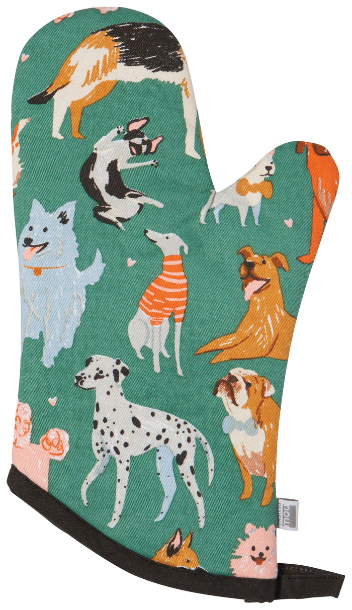 Danica Jubilee Oven Mitt, Puppos Puppies