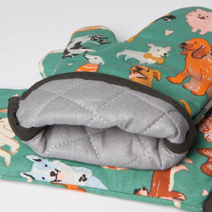 Danica Jubilee Oven Mitt, Puppos Puppies