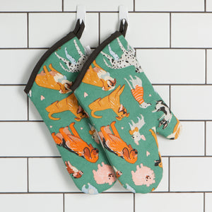 Danica Jubilee Oven Mitt, Puppos Puppies