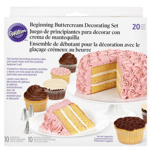 Wilton Beginning Buttercream Cake Decorating Kit 20pc Set