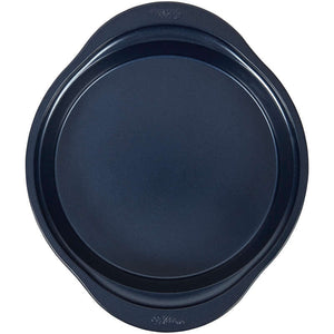 Wilton Diamond-Infused Non-Stick Navy Blue Round Baking Pan 9 Inch