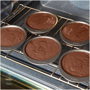 Wilton Easy Layers 5-Piece Layer Cake Pan Set