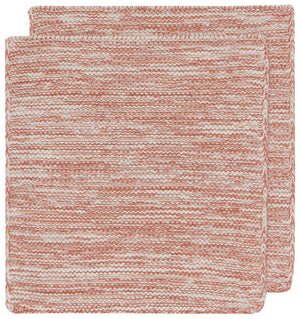Danica Heirloom Knit Dishcloths Set of 2, Clay