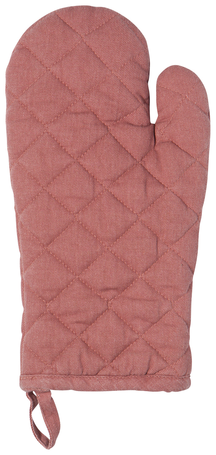 Danica Heirloom Oven Mitt, Stonewash Canyon Rose