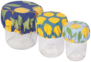 Danica Now Designs Mini Bowl Covers Set of 3, Lemons