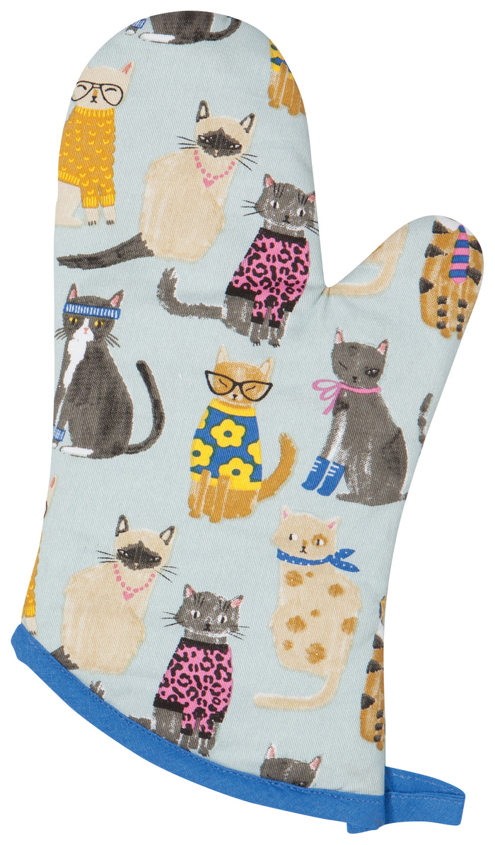 Danica Jubilee Oven Mitt Set of 2, Feline Fine