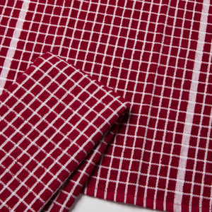 Danica Now Designs Terry Tea Towels Set of 2, Carmine Red