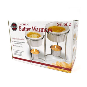 Norpro Ceramic Butter Warmers Set of 2