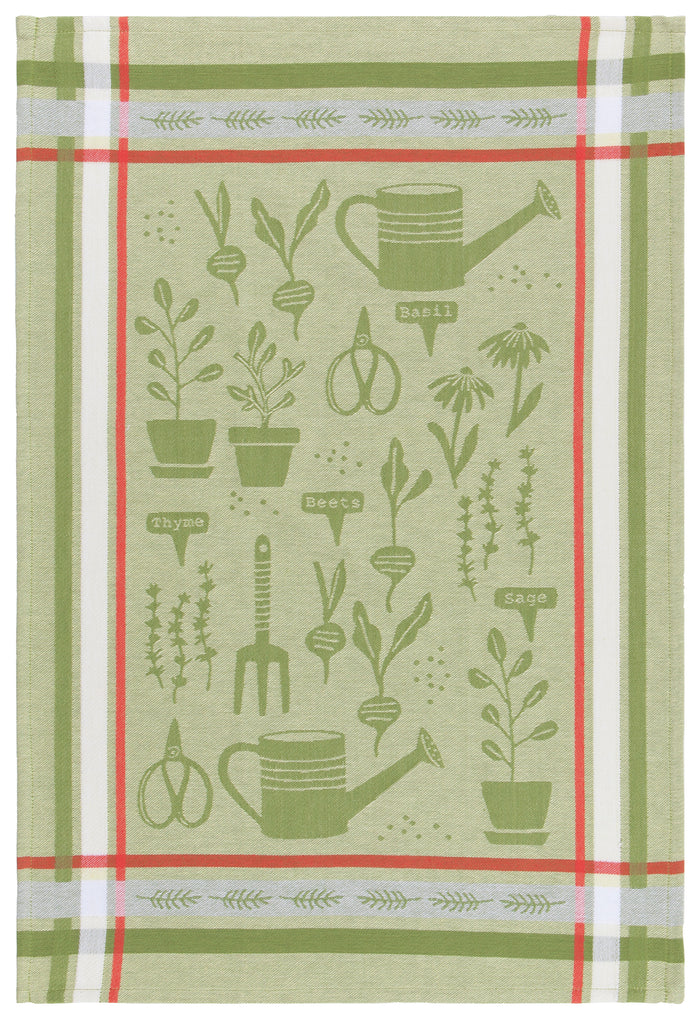 Danica Now Designs Jacquard Tea Towel, Garden