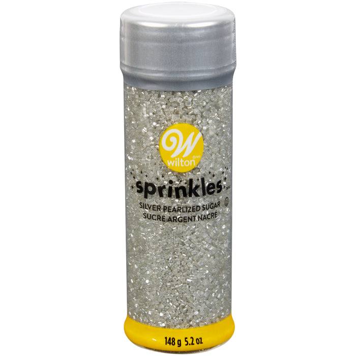 Wilton Pearlized Sugar Sprinkles, Silver