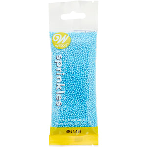 Wilton Nonpareils Sprinkles Pouch, Blue