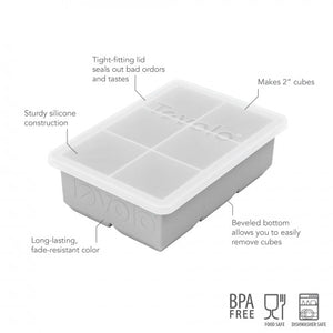 Tovolo Ice Cube Mold King Cube™ Ice Tray w/Lid