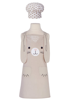 Danica Jubilee Apron Kids Daydream with Chef's Hat, Bunny