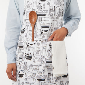 Danica Jubilee Apron Adult Chef, Purr Party Cats
