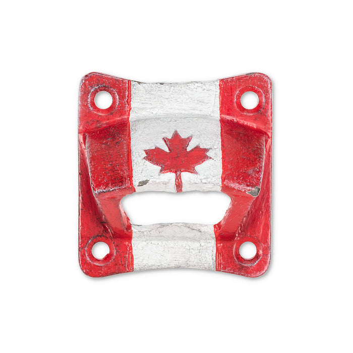 Abbott Wall Bottle Opener, Canada Flag