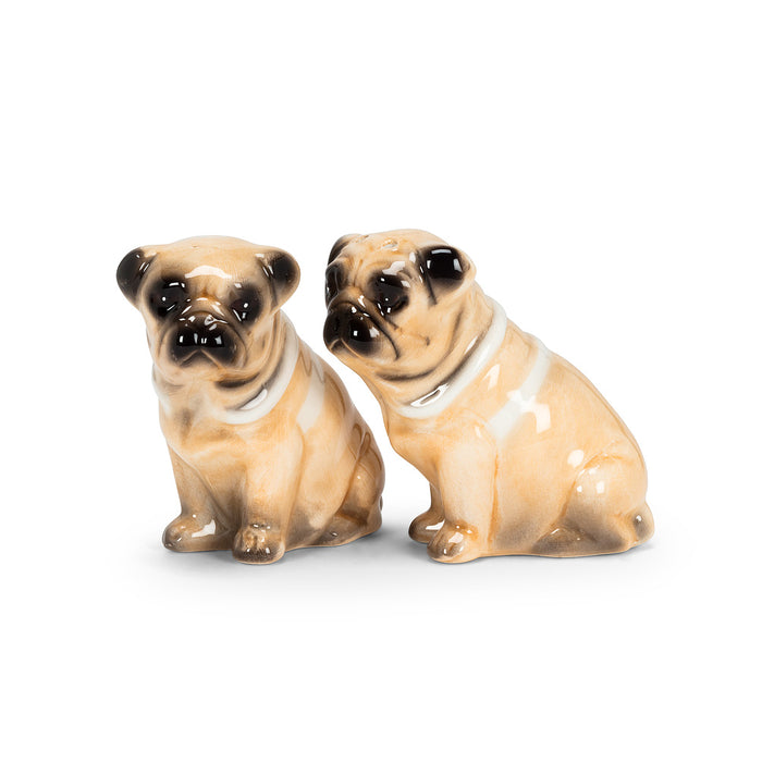 Abbott Salt & Pepper Set, Pug Dogs