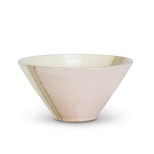 Abbott Rustic Style Small Bowl 6 Inch, Pink/Ivory
