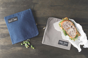Danica Heirloom Forage & Gather Snack Bag, Grey