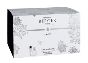 Maison Berger Holiday Ice Cube Lamp Gift Set + 250ml Home Sweet Home