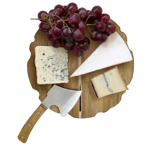 Natural Living ALPINE Cheese Board & Chopper Set