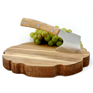 Natural Living ALPINE Cheese Board & Chopper Set