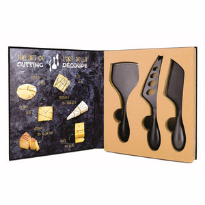 Natural Living Cheese Knife Set of 3